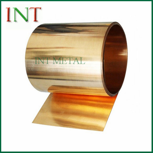 ລັກສະນະຂອງ CuSn6 Phosphor Bronze strip